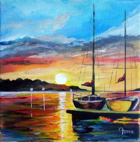 Coucher de Soleil - Sylvestre Aznar