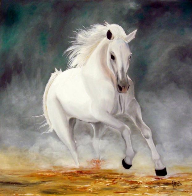 Cheval 2 - Sylvestre Aznar - Click to enlarge
