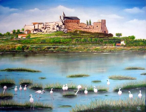 Flamants Roses à Fos sur Mer - Sylvestre Aznar
