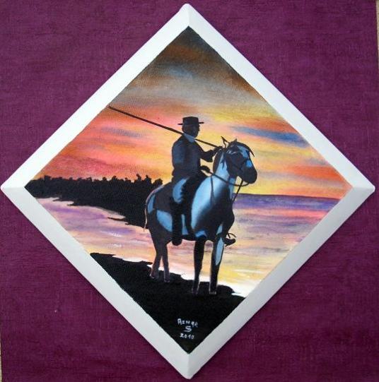 Gardian en Camargue - Sylvestre Aznar