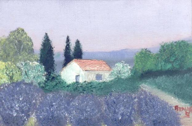 Lavandes - Sylvestre Aznar - Click to enlarge