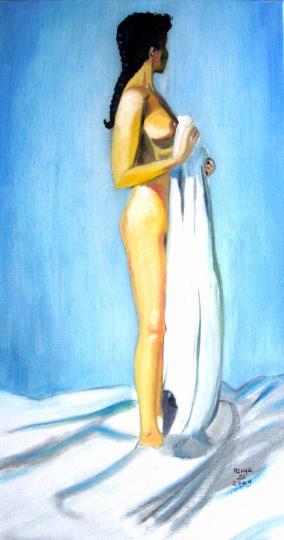 Sortie du bain - Sylvestre Aznar