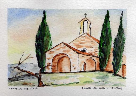 CHAPELLE STE SIXTE 2 - Sylvestre Aznar - Cliquer pour afficher en grand