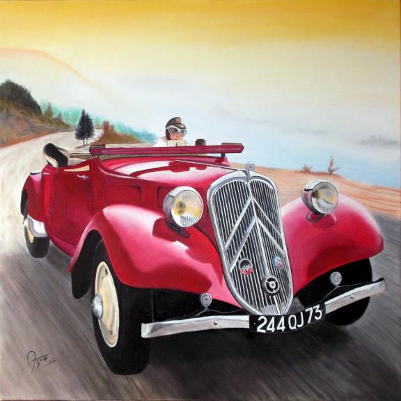 Traction Cabriolet 11BL 1938 - Sylvestre Aznar - Click to enlarge