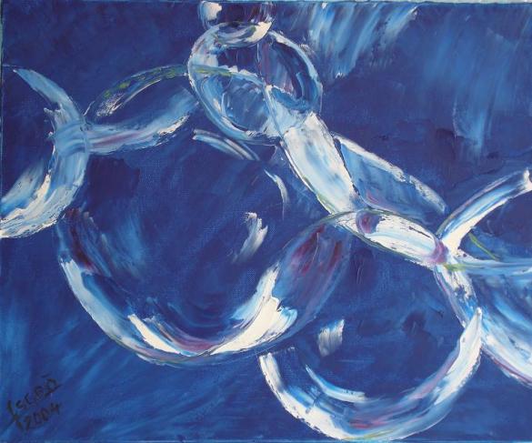 Bulles cosmiques - Laurence Soignon - Cliquer pour afficher en grand