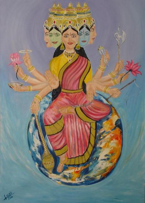 Terre adombrée par Gayatri - Laurence Soignon