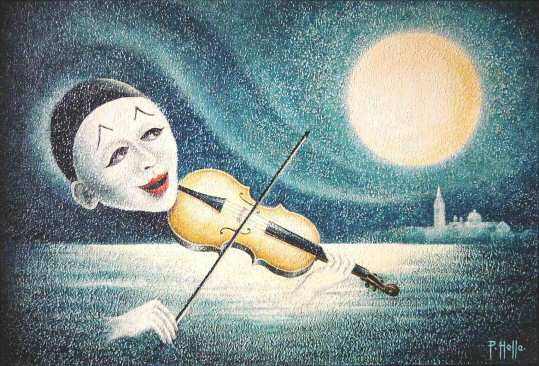 25- Pierrot de la lune - Paul Hella