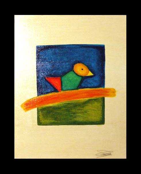 comme un oiseau sur la branche - Artitia