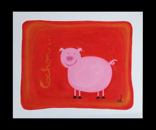 quel con ce cochon - Artitia