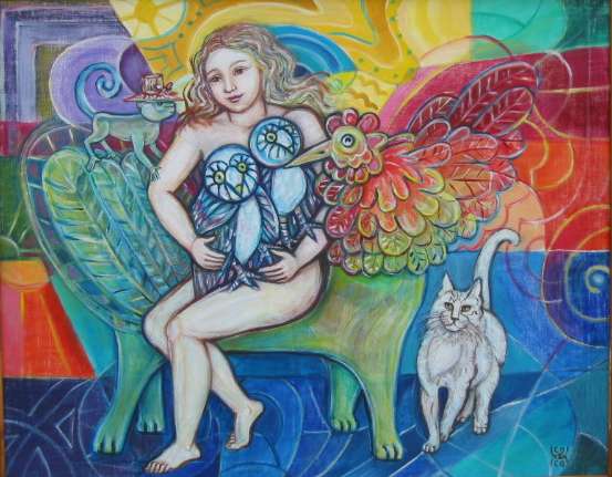 Hiboux-calin - Colette Cotte