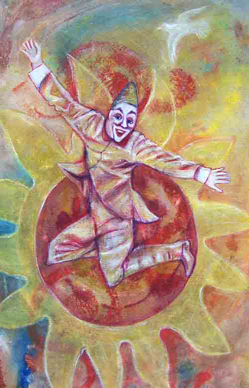 Clown d'or - Colette Cotte