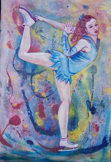 Patineuse - Colette Cotte