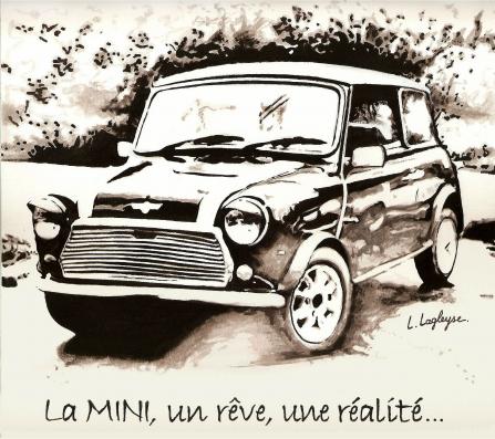 Austin mini - Laetitia Lagleyse