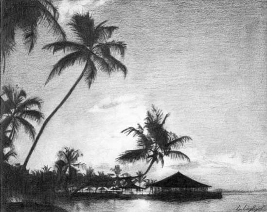 Paysage île - Laetitia Lagleyse