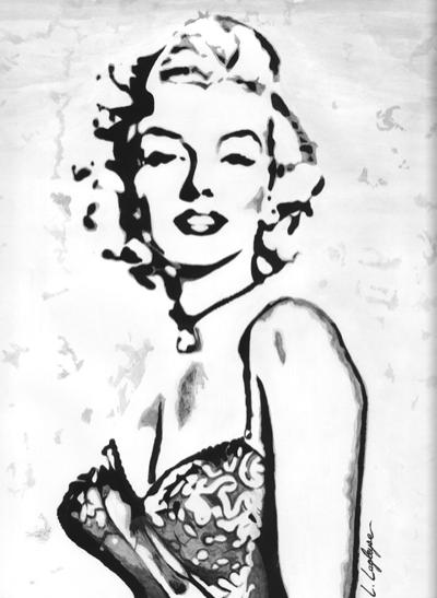 Marilyn Monroe - Laetitia Lagleyse