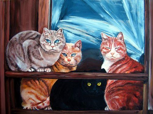 4 times Meow - Cristina Marsi