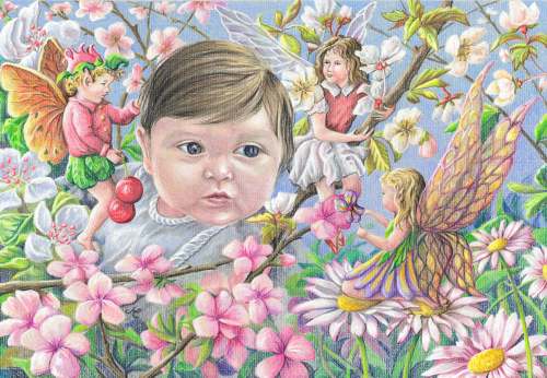 Piero and the Faries - Cristina Marsi