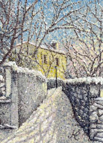 A Path in the Snow - Cristina Marsi