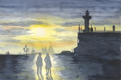 Strolling in Venice - Cristina Marsi