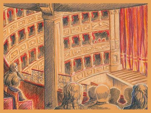 An Evening at the Theatre - Cristina Marsi