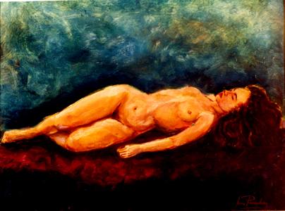 CAROLE 1ER NU BEAUX ART DE ROUEN - Louis Runemberg