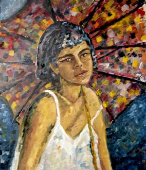 CAROLE AU PARAPLUIE - Louis Runemberg
