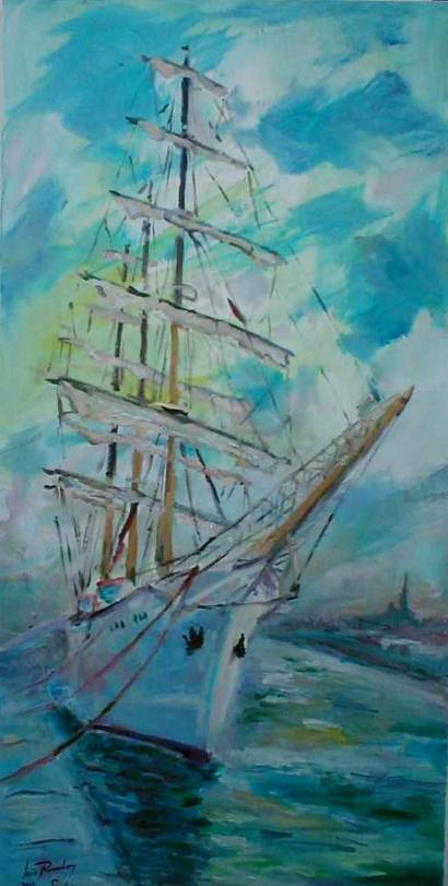 DAR MLODZIEZY Armada de Rouen 2003 - Louis Runemberg
