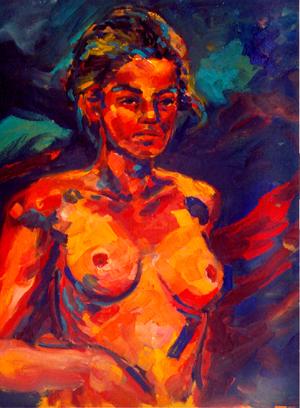 SONIA JEUNE ETUDIANTE DES BEAUX-ART DE ROUEN - Louis Runemberg