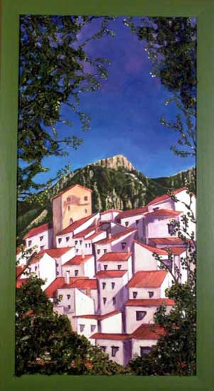 Village blanc - Brigitte Maillard Cary
