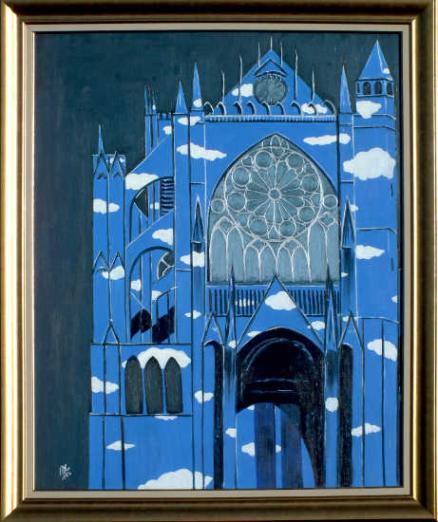 Impression bleue - Brigitte Maillard Cary