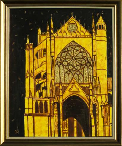 Impression jaune - Brigitte Maillard Cary
