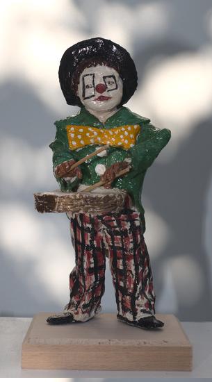 Le clown - Brigitte Maillard Cary