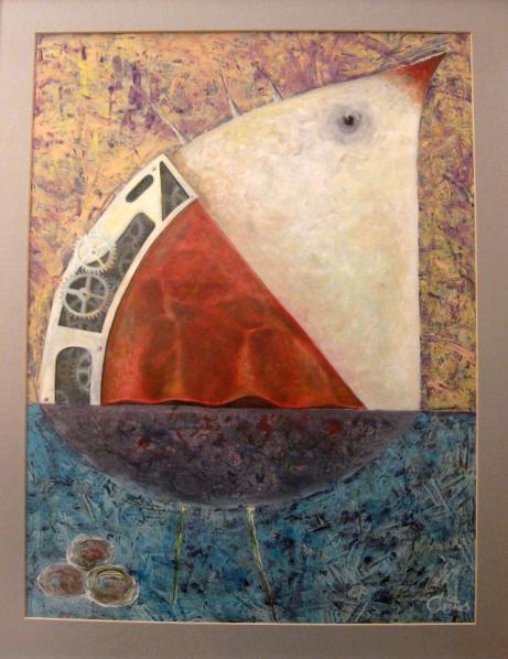 Bird in water - Arturas Tamašauskas