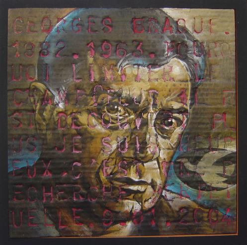 Portrait de Georges Braque - Christian Boillon