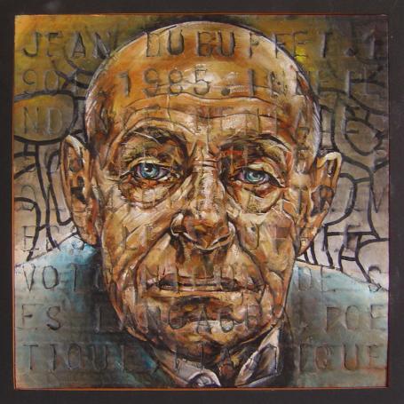 Portrait de Jean Dubuffet - Christian Boillon