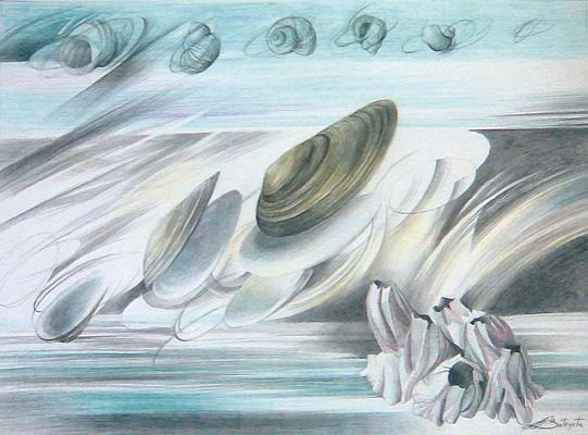 the beach - Eugenia Leca Botezatu