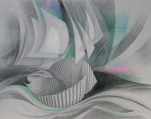 sailling boat - Eugenia Leca Botezatu