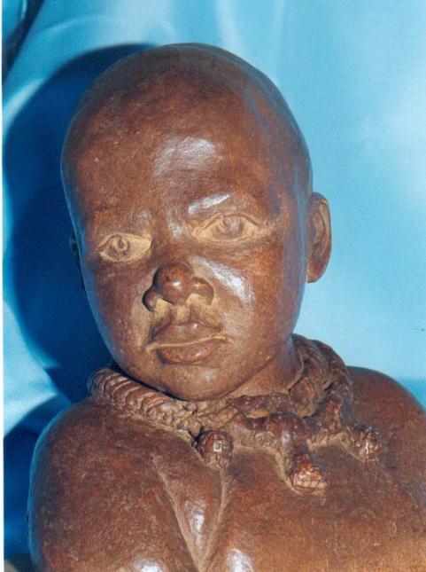 Portrait d'enfant - Jeanine Fitou-Valens