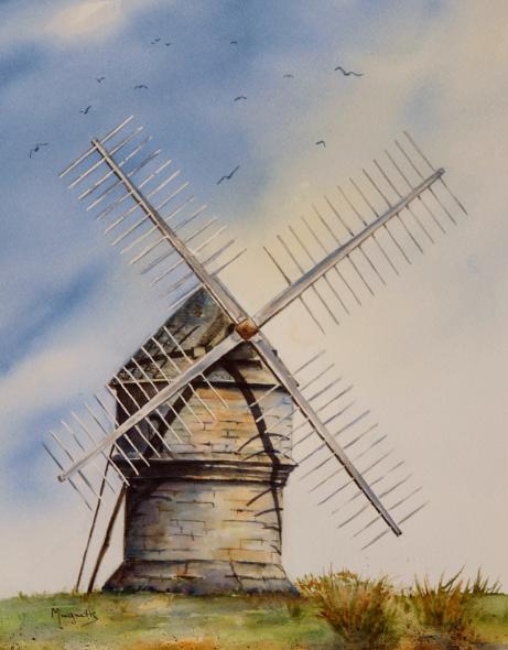 moulin Guérande - Muguette Mauduit