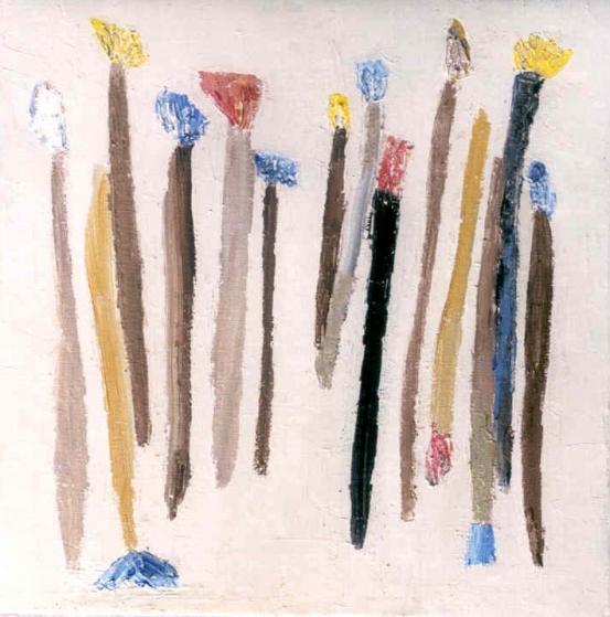 bouquet de pinceaux - Marine Assoumov