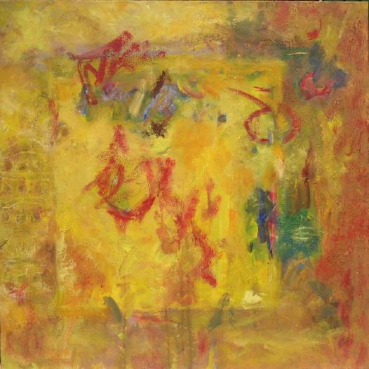 fond jaune - Marine Assoumov