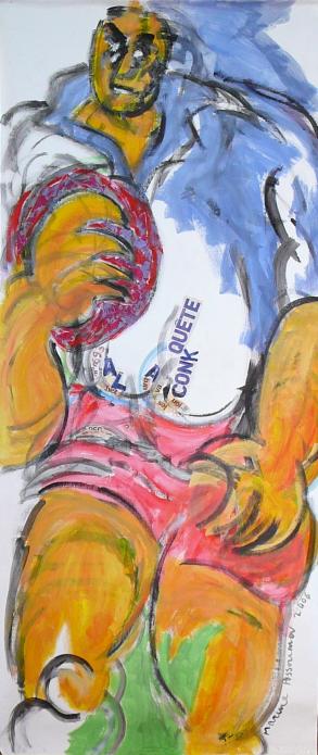 le rugbyman - Marine Assoumov