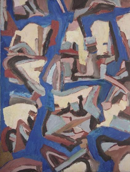coulées bleues - Marine Assoumov