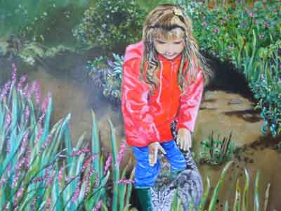 Rencontre au jardin - Françoise Lallemand
