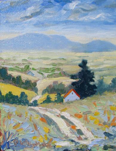 Sur la colline - Pierre Lachance
