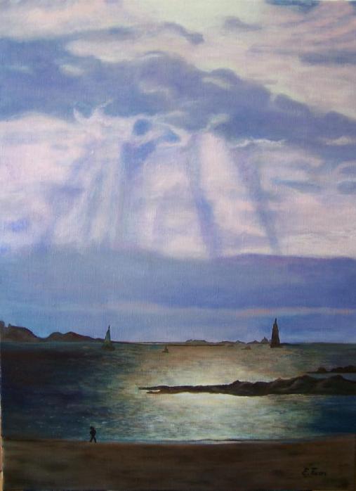 marée haute à Saint-Malo - Eva Tiveri