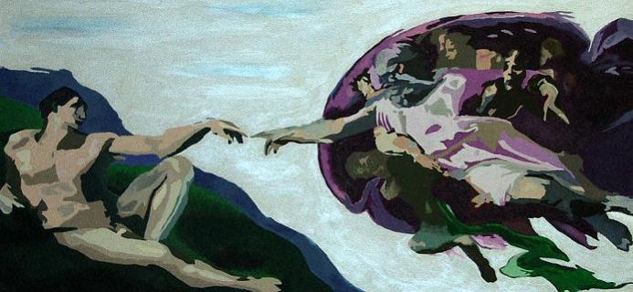 Re Creation of Adam - Robert Darabos - Click to enlarge