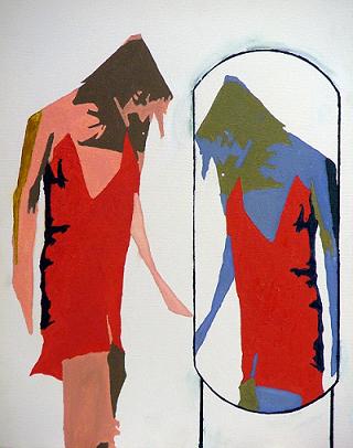 Woman in a Mirror - Robert Darabos