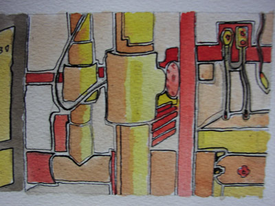rouge et jaune - Sara Ernael Madsen