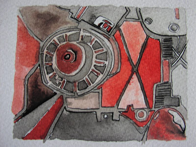 ventilo rouge - Sara Ernael Madsen